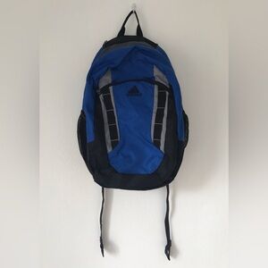 Adidas blue/black backpack